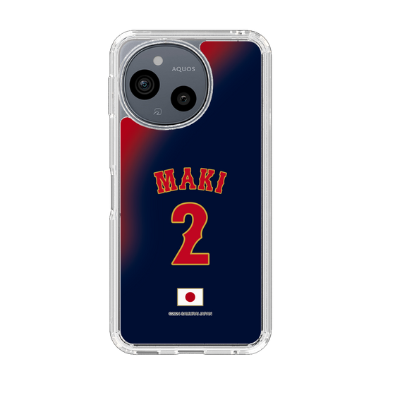 スリムプロテクションケース［ 侍ジャパン - ビジター #2 MAKI ］