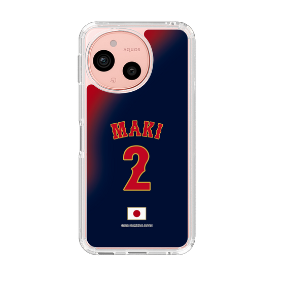 スリムプロテクションケース［ 侍ジャパン - ビジター #2 MAKI ］