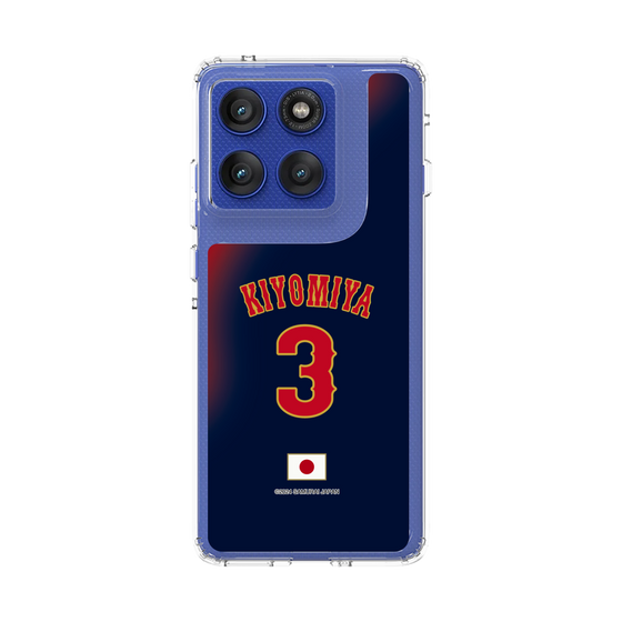 スリムプロテクションケース［ 侍ジャパン - ビジター #3 KIYOMIYA ］