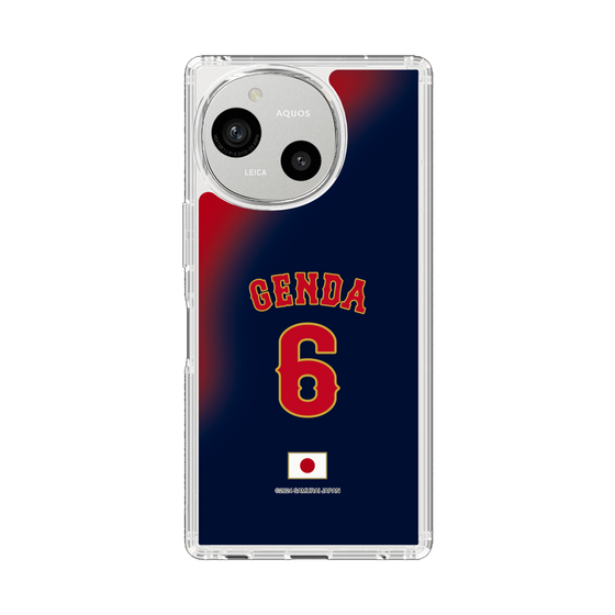 スリムプロテクションケース［ 侍ジャパン - ビジター #6 GENDA ］