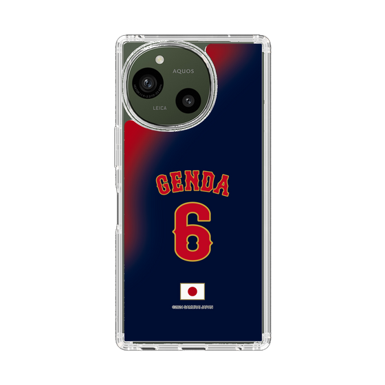 スリムプロテクションケース［ 侍ジャパン - ビジター #6 GENDA ］