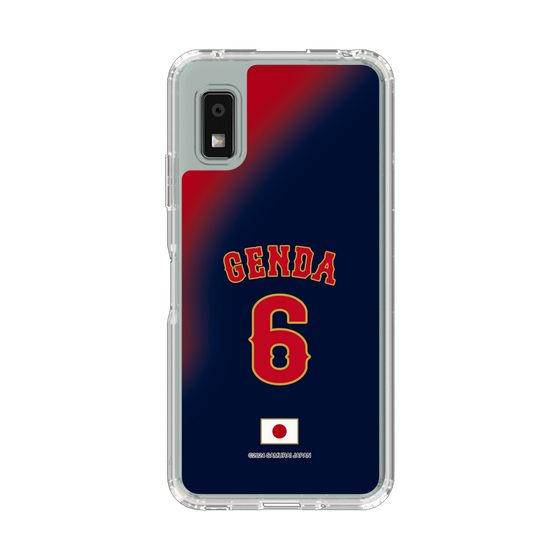 スリムプロテクションケース［ 侍ジャパン - ビジター #6 GENDA ］