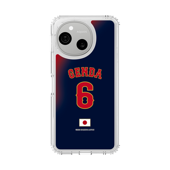 スリムプロテクションケース［ 侍ジャパン - ビジター #6 GENDA ］