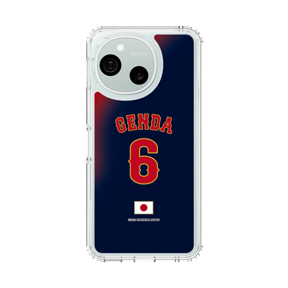 スリムプロテクションケース［ 侍ジャパン - ビジター #6 GENDA ］