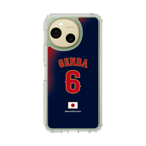 スリムプロテクションケース［ 侍ジャパン - ビジター #6 GENDA ］