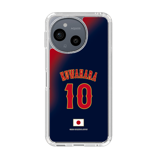 スリムプロテクションケース［ 侍ジャパン - ビジター #10 KUWAHARA ］
