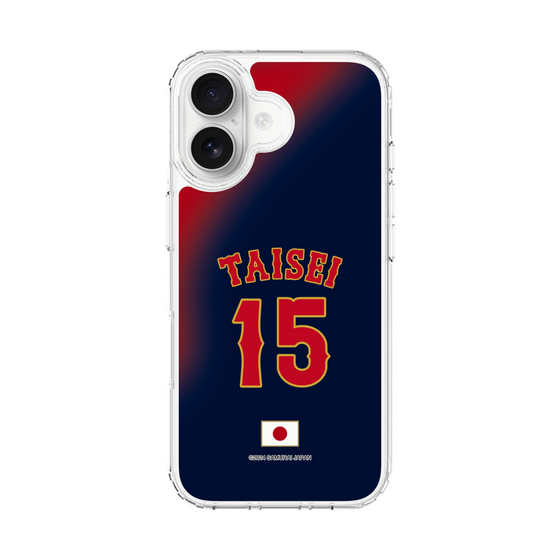 スリムプロテクションケース［ 侍ジャパン - ビジター #15 TAISEI ］