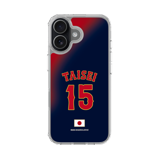 スリムプロテクションケース［ 侍ジャパン - ビジター #15 TAISEI ］