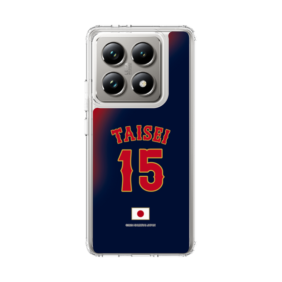 スリムプロテクションケース［ 侍ジャパン - ビジター #15 TAISEI ］