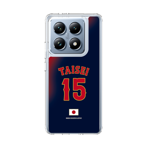 スリムプロテクションケース［ 侍ジャパン - ビジター #15 TAISEI ］