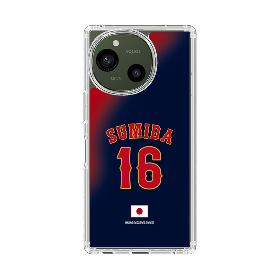 スリムプロテクションケース［ 侍ジャパン - ビジター #16 SUMIDA ］