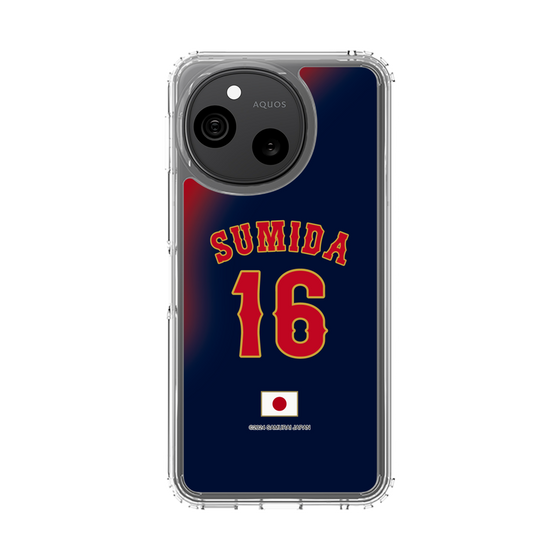 スリムプロテクションケース［ 侍ジャパン - ビジター #16 SUMIDA ］