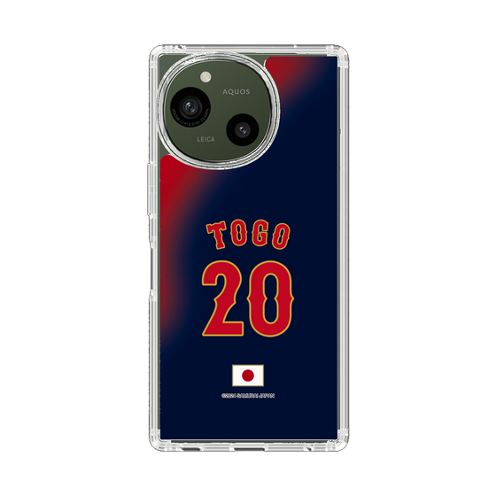 スリムプロテクションケース［ 侍ジャパン - ビジター #20 TOGO ］