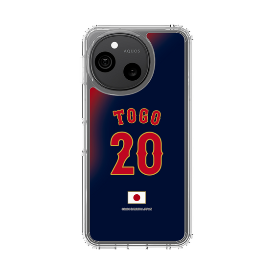 スリムプロテクションケース［ 侍ジャパン - ビジター #20 TOGO ］