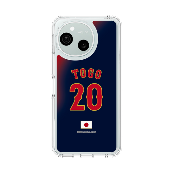 スリムプロテクションケース［ 侍ジャパン - ビジター #20 TOGO ］