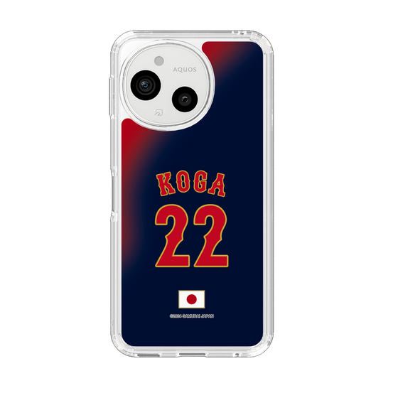 スリムプロテクションケース［ 侍ジャパン - ビジター #22 KOGA ］