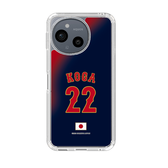 スリムプロテクションケース［ 侍ジャパン - ビジター #22 KOGA ］