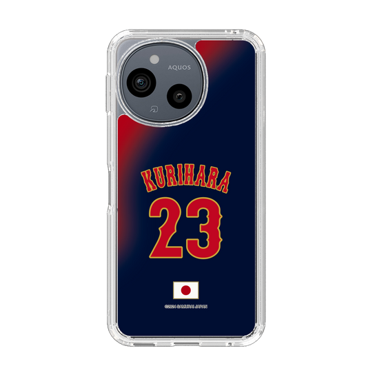スリムプロテクションケース［ 侍ジャパン - ビジター #23 KURIHARA ］