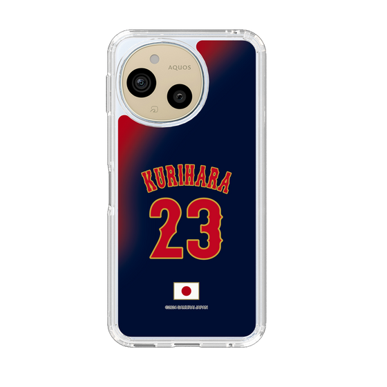 スリムプロテクションケース［ 侍ジャパン - ビジター #23 KURIHARA ］