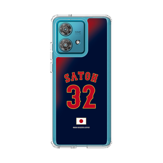 スリムプロテクションケース［ 侍ジャパン - ビジター #32 SATOH ］