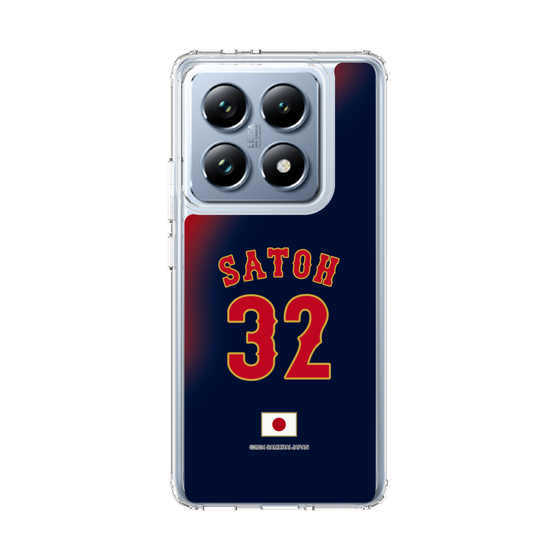 スリムプロテクションケース［ 侍ジャパン - ビジター #32 SATOH ］