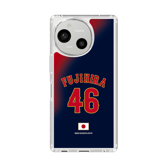 スリムプロテクションケース［ 侍ジャパン - ビジター #46 FUJIHIRA ］