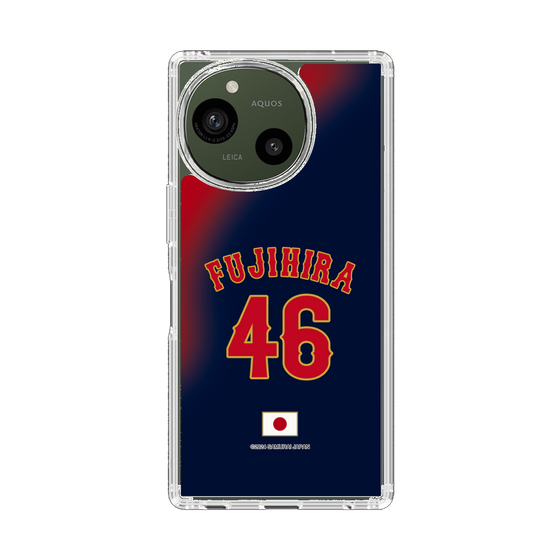 スリムプロテクションケース［ 侍ジャパン - ビジター #46 FUJIHIRA ］
