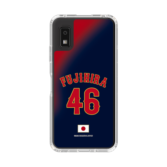 スリムプロテクションケース［ 侍ジャパン - ビジター #46 FUJIHIRA ］