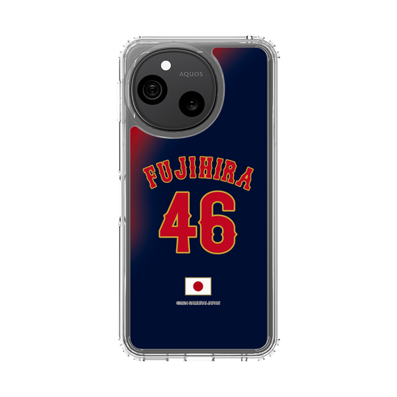 スリムプロテクションケース［ 侍ジャパン - ビジター #46 FUJIHIRA ］