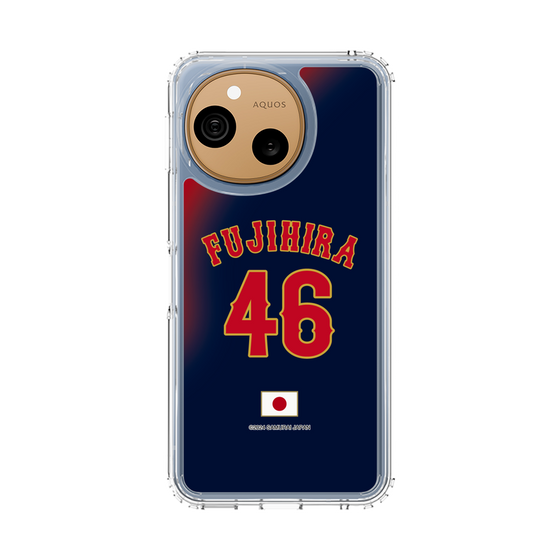 スリムプロテクションケース［ 侍ジャパン - ビジター #46 FUJIHIRA ］