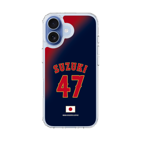 スリムプロテクションケース［ 侍ジャパン - ビジター #47 SUZUKI ］