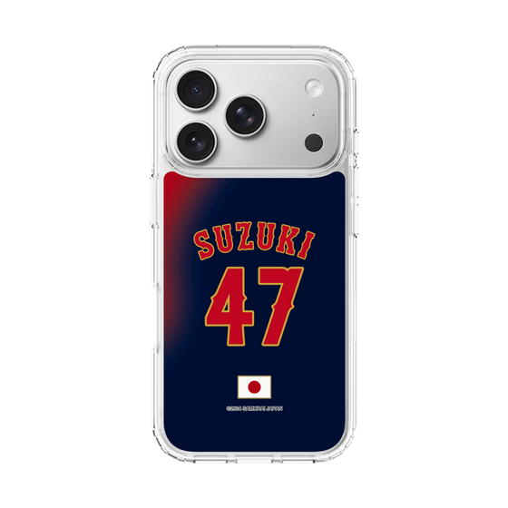 スリムプロテクションケース［ 侍ジャパン - ビジター #47 SUZUKI ］