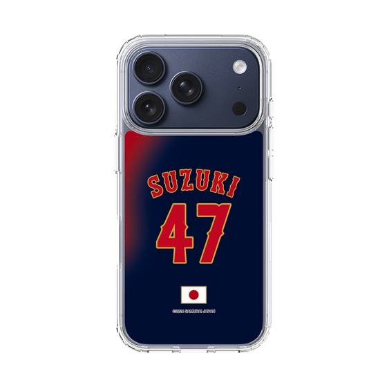 スリムプロテクションケース［ 侍ジャパン - ビジター #47 SUZUKI ］