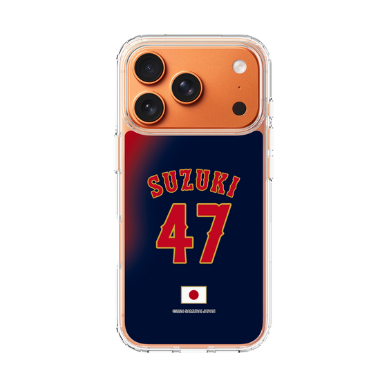 スリムプロテクションケース［ 侍ジャパン - ビジター #47 SUZUKI ］