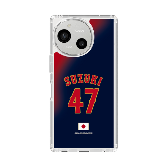 スリムプロテクションケース［ 侍ジャパン - ビジター #47 SUZUKI ］
