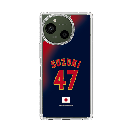 スリムプロテクションケース［ 侍ジャパン - ビジター #47 SUZUKI ］