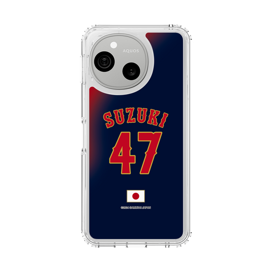 スリムプロテクションケース［ 侍ジャパン - ビジター #47 SUZUKI ］