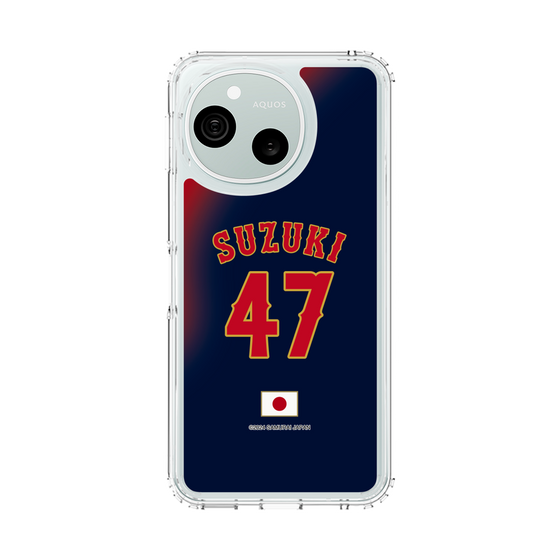 スリムプロテクションケース［ 侍ジャパン - ビジター #47 SUZUKI ］