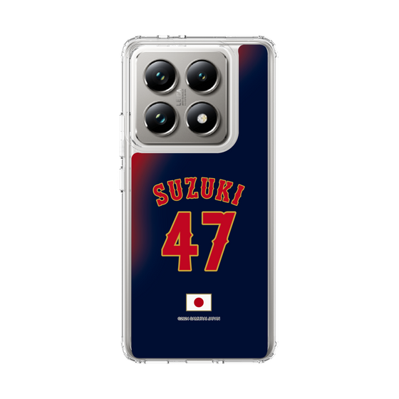 スリムプロテクションケース［ 侍ジャパン - ビジター #47 SUZUKI ］
