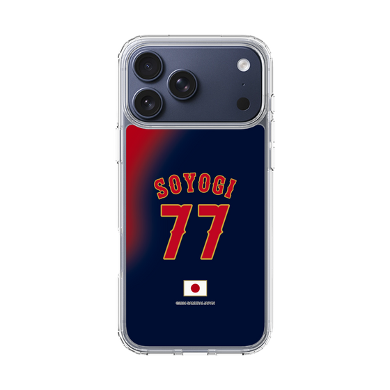 スリムプロテクションケース［ 侍ジャパン - ビジター #77 SOYOGI ］