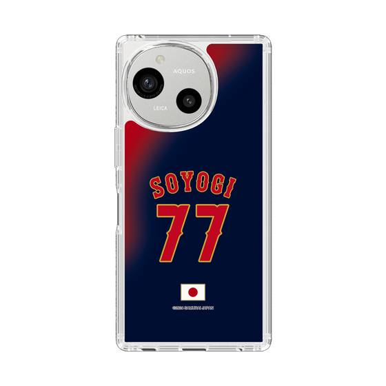 スリムプロテクションケース［ 侍ジャパン - ビジター #77 SOYOGI ］