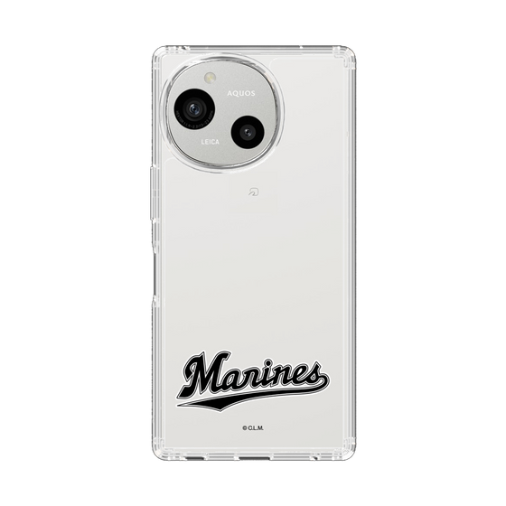 スリムプロテクションケース［ 千葉ロッテマリーンズ - ワードロゴ - クリア ］