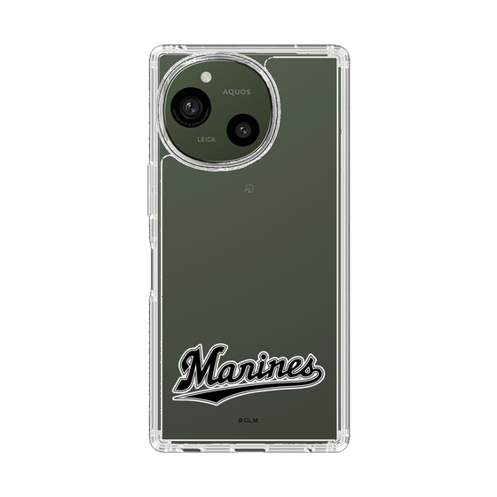 スリムプロテクションケース［ 千葉ロッテマリーンズ - ワードロゴ - クリア ］