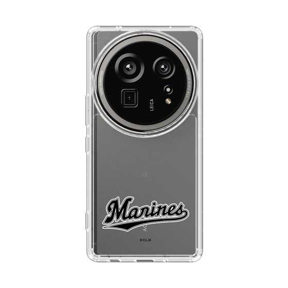 スリムプロテクションケース［ 千葉ロッテマリーンズ - ワードロゴ - クリア ］