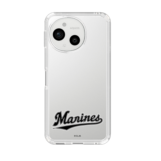 スリムプロテクションケース［ 千葉ロッテマリーンズ - ワードロゴ - クリア ］