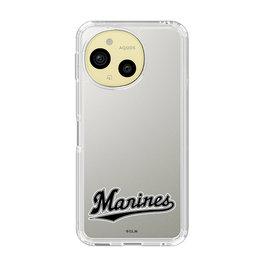 スリムプロテクションケース［ 千葉ロッテマリーンズ - ワードロゴ - クリア ］