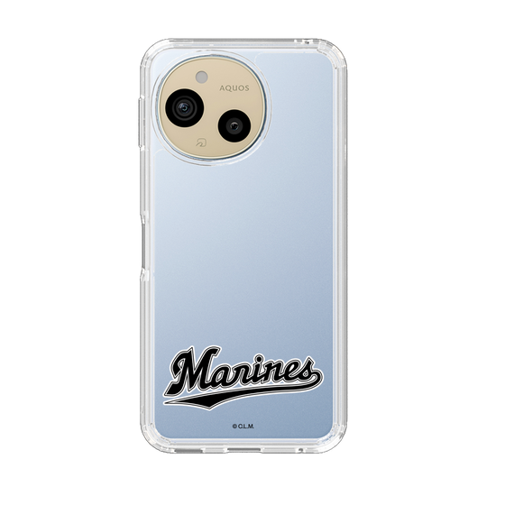 スリムプロテクションケース［ 千葉ロッテマリーンズ - ワードロゴ - クリア ］