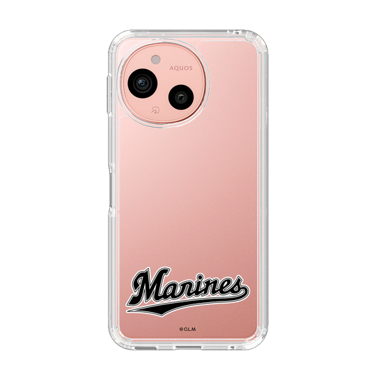 スリムプロテクションケース［ 千葉ロッテマリーンズ - ワードロゴ - クリア ］