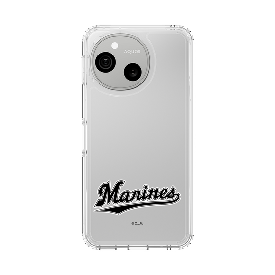 スリムプロテクションケース［ 千葉ロッテマリーンズ - ワードロゴ - クリア ］