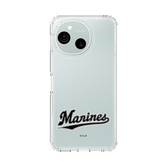 スリムプロテクションケース［ 千葉ロッテマリーンズ - ワードロゴ - クリア ］